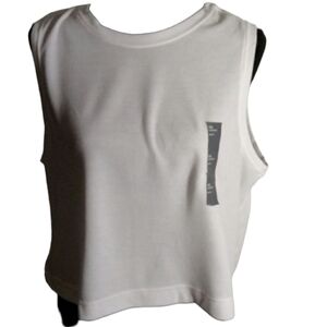 All In Motion Supima Cotton Boxy Fit sleeveless Top XXL‎